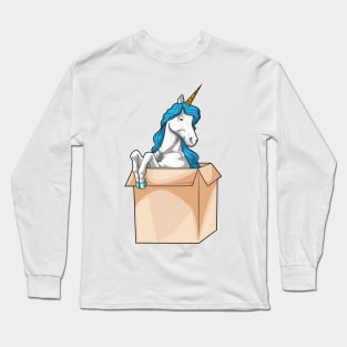 Unicorn Box Long Sleeve T-Shirt